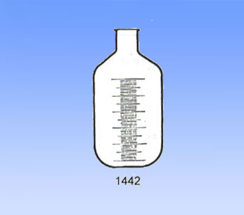 1442 graduated serum bottle (screw)