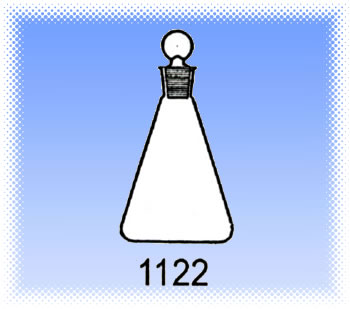   1122 Erlenmeyer flask with stopper