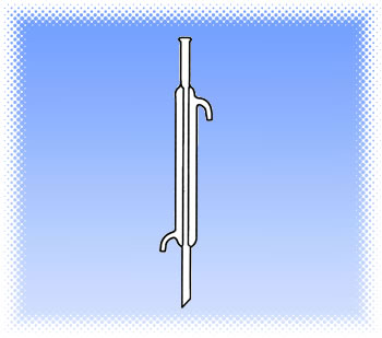   1213 straight condenser tube