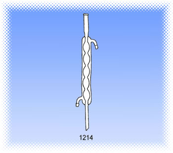   1214 spherical condenser tube