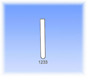   1233 fermentation tube