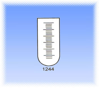 1244 round bottom graduated centrifuge tube