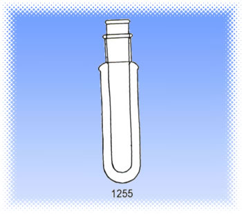   1255 ground mouth freezing point tube