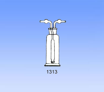 1313 Multi-hole gas washing bottle Monsell
