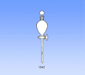 1542 spherical separatory funnel