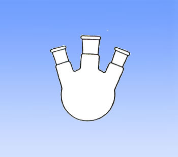 4 Three-neck flask