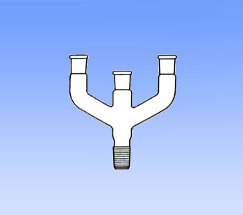 31 three-port connecting tube
