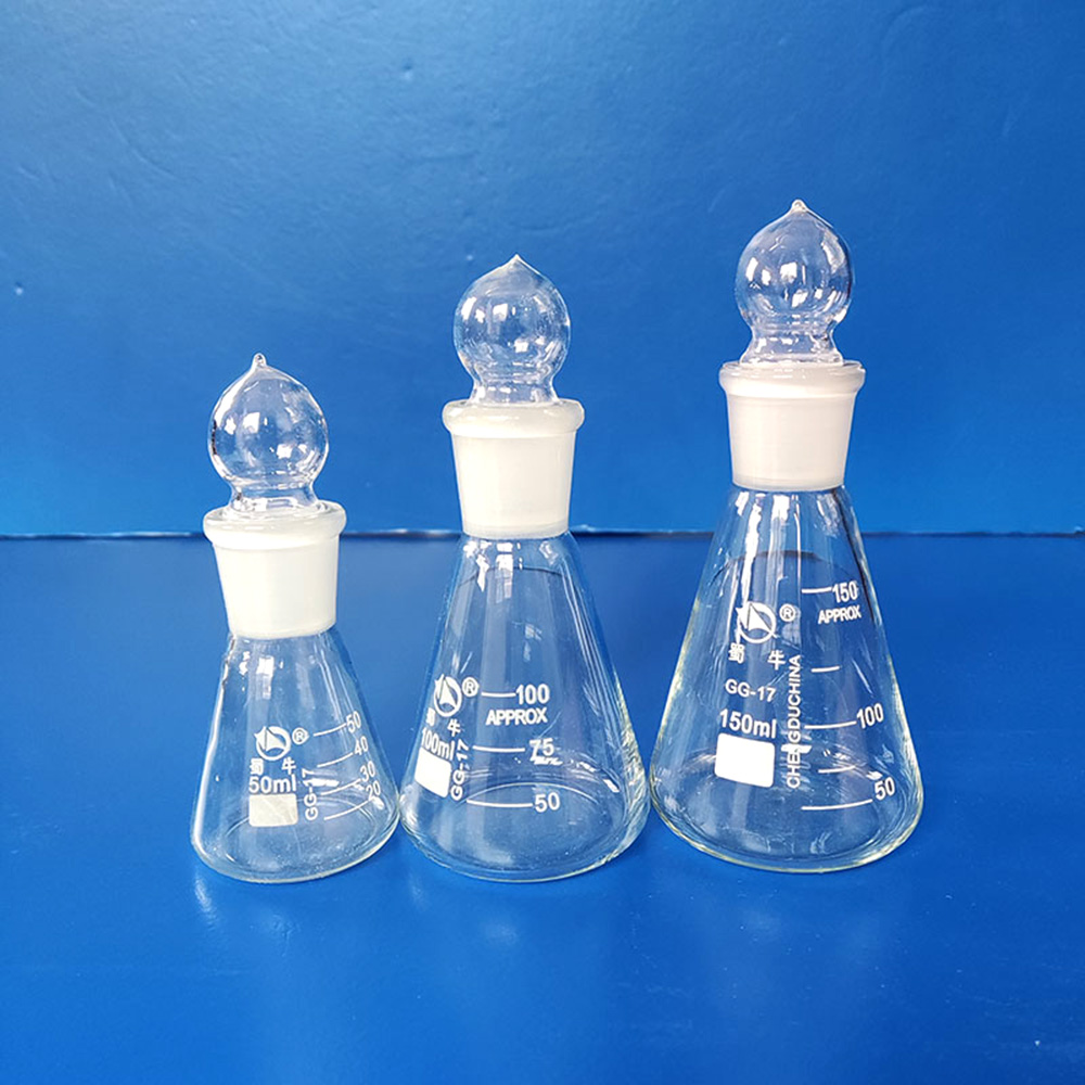 Conical flask with stopper